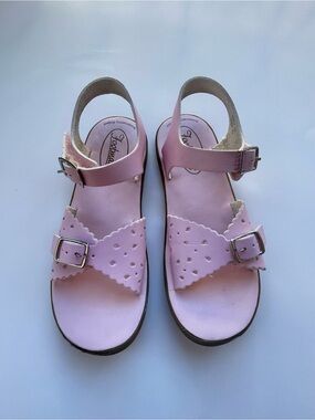 FootMates Light Pink Buckle Sandals for Kids
